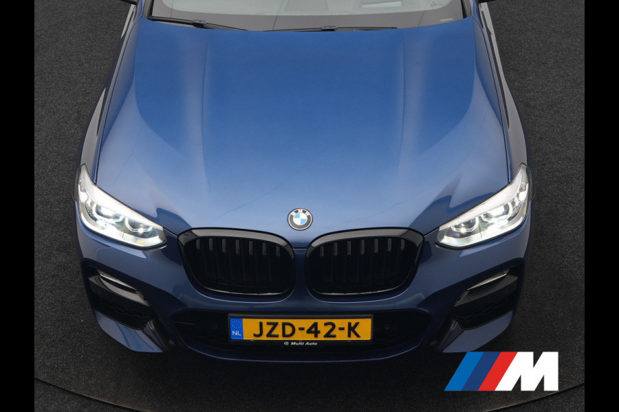 BMW X3 xDrive20i M Sport Shadow 184pk Dealer O.H | Trekhaak af Fabriek | Panodak | Adaptive Cruise | Sportstoelen Memory & Verwarmd | Harman Kardon |  Head Up | 19"L.M | BLIS |