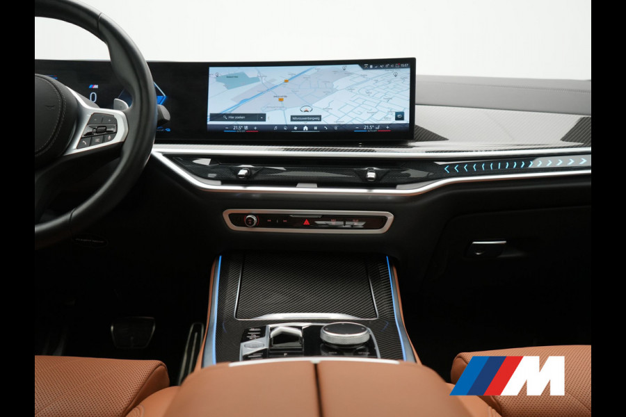 BMW X5 xDrive50e M Sport PHEV 490pk | SOH 96,3 Dealer O.H. | Panodak | Luchtvering | Laser LED | Adaptive Cruise | Harman & Kardon | Comfortstoelen Memory & Stoelventilatie | Head Up | 360 Camera | Apple Carplay | Plug In Hybrid
