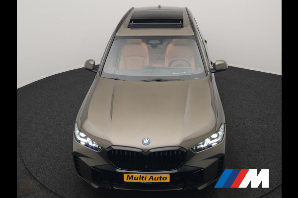 BMW X5 xDrive50e M Sport PHEV 490pk | SOH 96,3 Dealer O.H. | Panodak | Luchtvering | Laser LED | Adaptive Cruise | Harman & Kardon | Comfortstoelen Memory & Stoelventilatie | Head Up | 360 Camera | Apple Carplay | Plug In Hybrid