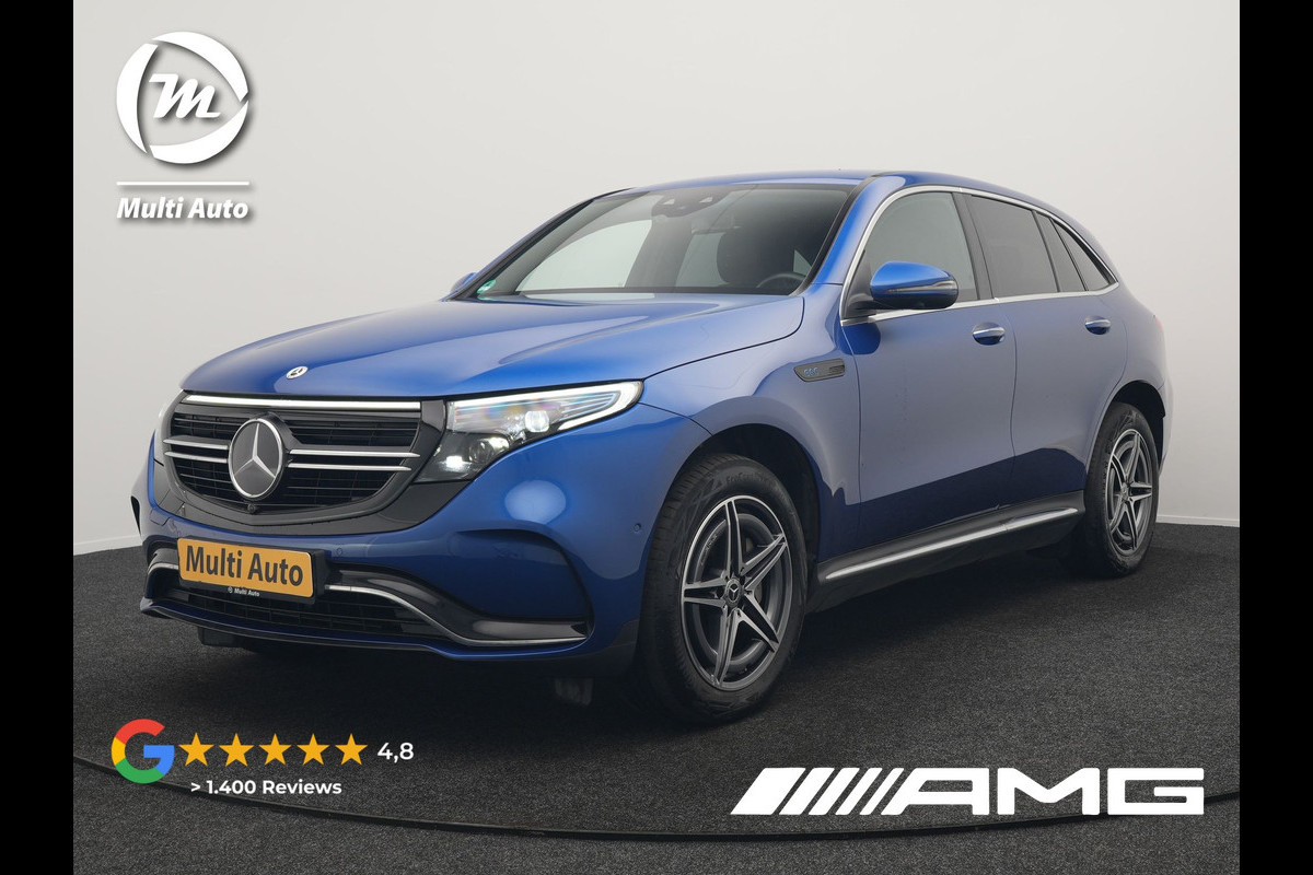 Mercedes-Benz EQC 400 4MATIC AMG Line 408pk 85 kWh INCL BTW | Trekhaak af Fabriek | Adaptive Cruise | 360 Camera | Multibeam LED | Standkachel | Sfeerverlichting | 19"L.M | Widescreen | Keyless | BLIS |