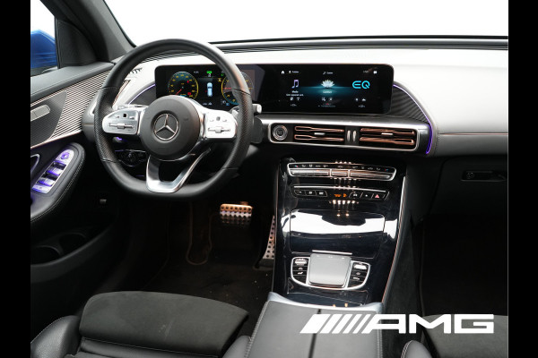 Mercedes-Benz EQC 400 4MATIC AMG Line 408pk 85 kWh INCL BTW | Trekhaak af Fabriek | Adaptive Cruise | 360 Camera | Multibeam LED | Standkachel | Sfeerverlichting | 19"L.M | Widescreen | Keyless | BLIS |