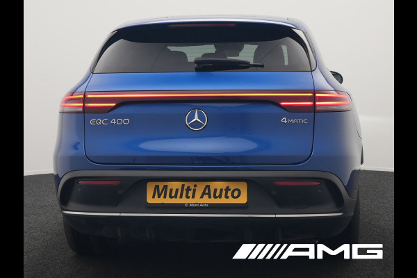 Mercedes-Benz EQC 400 4MATIC AMG Line 408pk 85 kWh INCL BTW | Trekhaak af Fabriek | Adaptive Cruise | 360 Camera | Multibeam LED | Standkachel | Sfeerverlichting | 19"L.M | Widescreen | Keyless | BLIS |