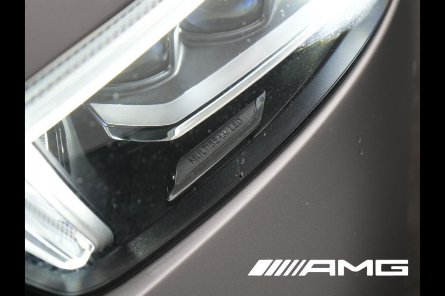 Mercedes-Benz A-Klasse 250 e **SONDERFARBE!** AMG Limited PHEV 218pk | Adaptive Cruise | Head Up | Multi Beam LED | Alcantara Sportstoelen Verwarmd | Night Pakket | Sfeerverlichting | MBUX | Apple Carplay | Widescreen Navi | 19"L.M | Mountaingrau Magno | Plug