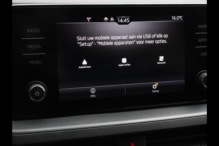 Škoda Kamiq 1.0 TSI 110pk DSG Dynamic Navigatie Lane Assist Adaptive Cruise Control Camera Stoelverwarming