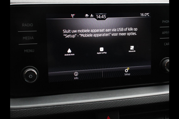 Škoda Kamiq 1.0 TSI 110pk DSG Dynamic Navigatie Lane Assist Adaptive Cruise Control Camera Stoelverwarming