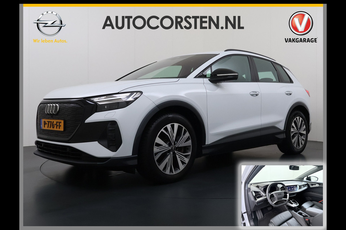 Audi Q4 e-tron 50 Quattro 300pk 82kWh BOMVOL Leer SONOS®-Hifi Navi Camera Adap.Cruise Elek.Stoelen+Memory+Verwarming Apple Carplay Android Auto SOH 95%Launch Ed. Advanced Plus DAB Matrix LED Lmv  € 76.000 nieuw 1e Eigenaar Origineel Nederlandse Auto Dealeronderhouden