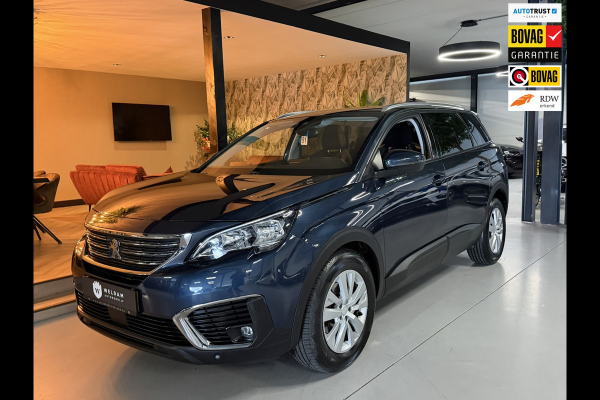 Peugeot 5008 1.2 PureTech Allure 7P. Garantie Carplay Cruise Navi Clima Led Lane PDC Rijklaar