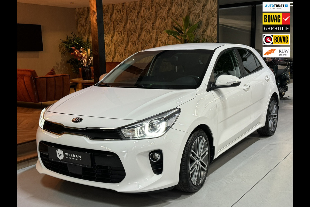 Kia Rio 1.0 TGDI 120PK Garantie Camera StuurVW StoelVW Navi Cruise Clima Led Dab Lane ASS Rijklaar