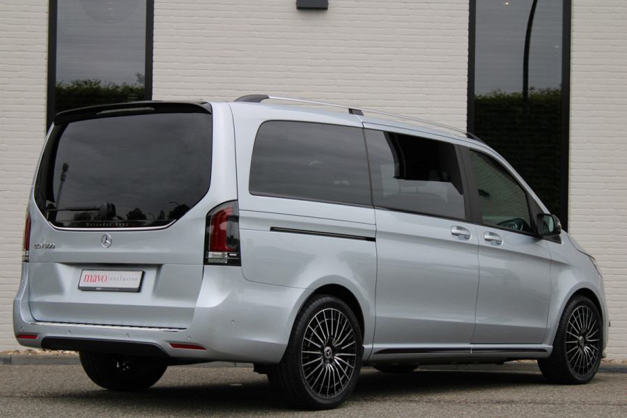 Mercedes-Benz Eqv 300 L2 / AMG / Luchtvering / Dubbele Cabine / Black Edition / 360 Camera / Vol Opties / NIEUWSTAAT