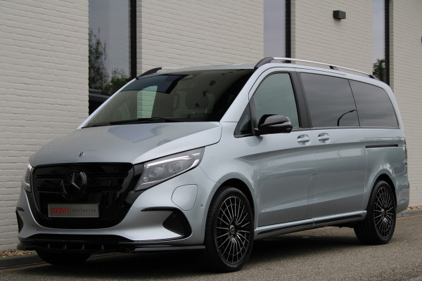 Mercedes-Benz Eqv 300 L2 / AMG / Luchtvering / Dubbele Cabine / Black Edition / 360 Camera / Vol Opties / NIEUWSTAAT
