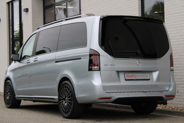Mercedes-Benz Eqv 300 L2 / AMG / Luchtvering / Dubbele Cabine / Black Edition / 360 Camera / Vol Opties / NIEUWSTAAT