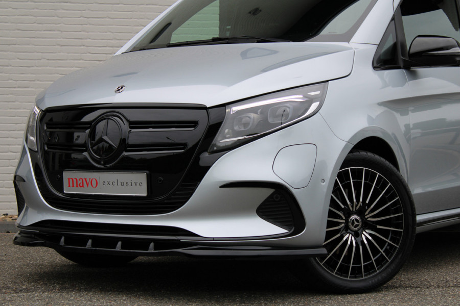 Mercedes-Benz Eqv 300 L2 / AMG / Luchtvering / Dubbele Cabine / Black Edition / 360 Camera / Vol Opties / NIEUWSTAAT