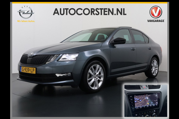 Škoda Octavia 1.5TSI 150PK Trekhaak Panoramadak Navi Ecc Apple Carplay Android Auto Greentech Business Edition Plus Stoelverwarming Cruise Control Isofix Lmv DAB 1e Eigenaar Origineel Nederlandse Auto