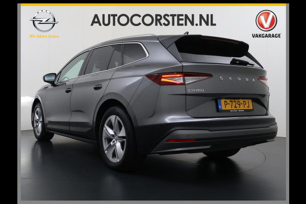 Škoda ENYAQ iV 80 SOH 96% Adap.Cruise Navi 3-Zone Ecc 360°Camera Stoel+Stuurverwarming Apple Carplay Android Auto Pdc Elek.Stoel+Memory Lmv Privacy Glas Isofix DAB P Assist Led 1e Eigenaar Dealeronderhouden Origineel Nederlandse Auto