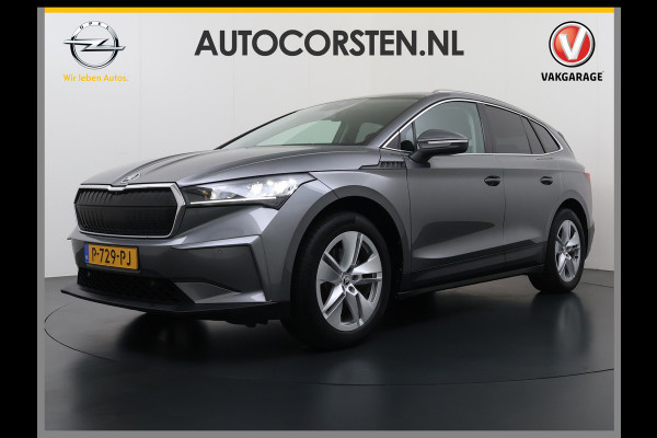 Škoda ENYAQ iV 80 SOH 96% Adap.Cruise Navi 3-Zone Ecc 360°Camera Stoel+Stuurverwarming Apple Carplay Android Auto Pdc Elek.Stoel+Memory Lmv Privacy Glas Isofix DAB P Assist Led 1e Eigenaar Dealeronderhouden Origineel Nederlandse Auto
