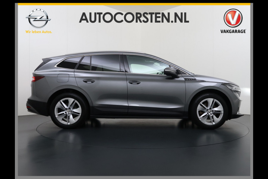 Škoda ENYAQ iV 80 SOH 96% Adap.Cruise Navi 3-Zone Ecc 360°Camera Stoel+Stuurverwarming Apple Carplay Android Auto Pdc Elek.Stoel+Memory Lmv Privacy Glas Isofix DAB P Assist Led 1e Eigenaar Dealeronderhouden Origineel Nederlandse Auto
