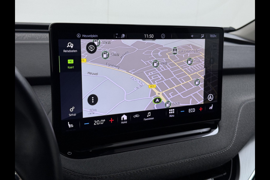 Škoda ENYAQ iV 80 SOH 96% Adap.Cruise Navi 3-Zone Ecc 360°Camera Stoel+Stuurverwarming Apple Carplay Android Auto Pdc Elek.Stoel+Memory Lmv Privacy Glas Isofix DAB P Assist Led 1e Eigenaar Dealeronderhouden Origineel Nederlandse Auto
