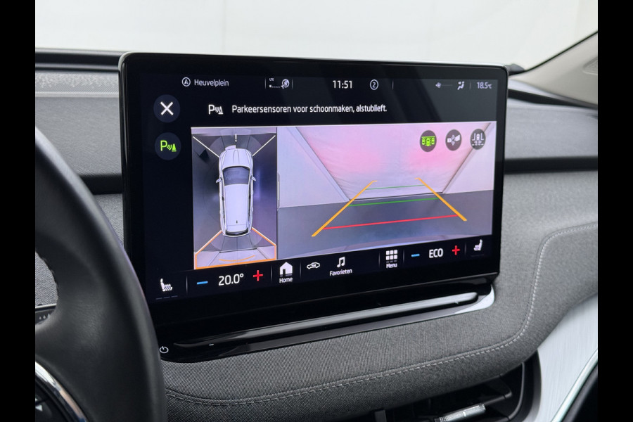 Škoda ENYAQ iV 80 SOH 96% Adap.Cruise Navi 3-Zone Ecc 360°Camera Stoel+Stuurverwarming Apple Carplay Android Auto Pdc Elek.Stoel+Memory Lmv Privacy Glas Isofix DAB P Assist Led 1e Eigenaar Dealeronderhouden Origineel Nederlandse Auto