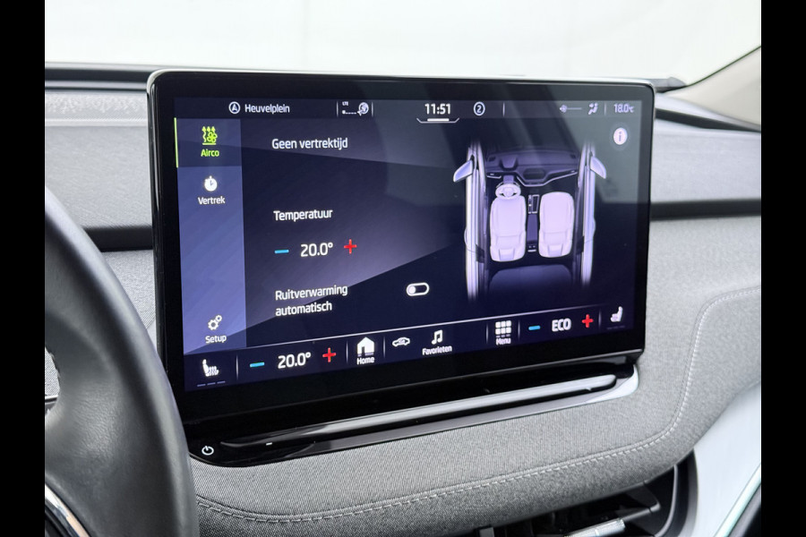 Škoda ENYAQ iV 80 SOH 96% Adap.Cruise Navi 3-Zone Ecc 360°Camera Stoel+Stuurverwarming Apple Carplay Android Auto Pdc Elek.Stoel+Memory Lmv Privacy Glas Isofix DAB P Assist Led 1e Eigenaar Dealeronderhouden Origineel Nederlandse Auto