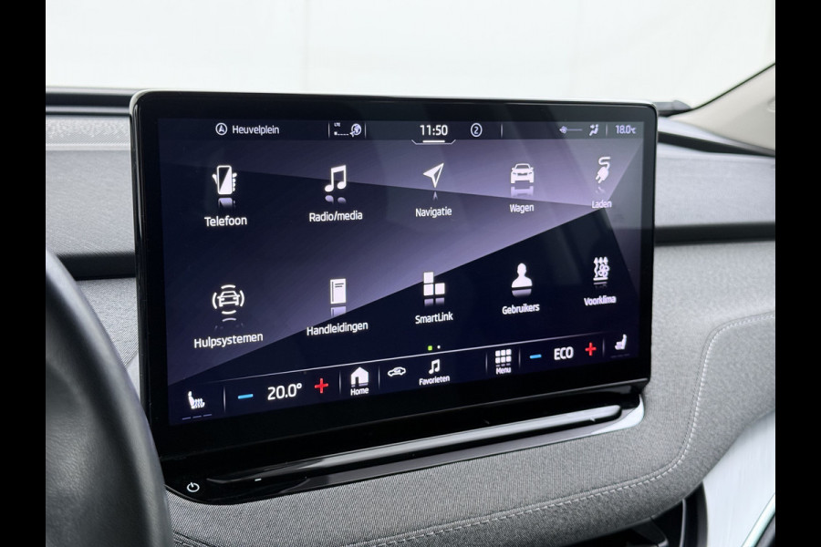 Škoda ENYAQ iV 80 SOH 96% Adap.Cruise Navi 3-Zone Ecc 360°Camera Stoel+Stuurverwarming Apple Carplay Android Auto Pdc Elek.Stoel+Memory Lmv Privacy Glas Isofix DAB P Assist Led 1e Eigenaar Dealeronderhouden Origineel Nederlandse Auto