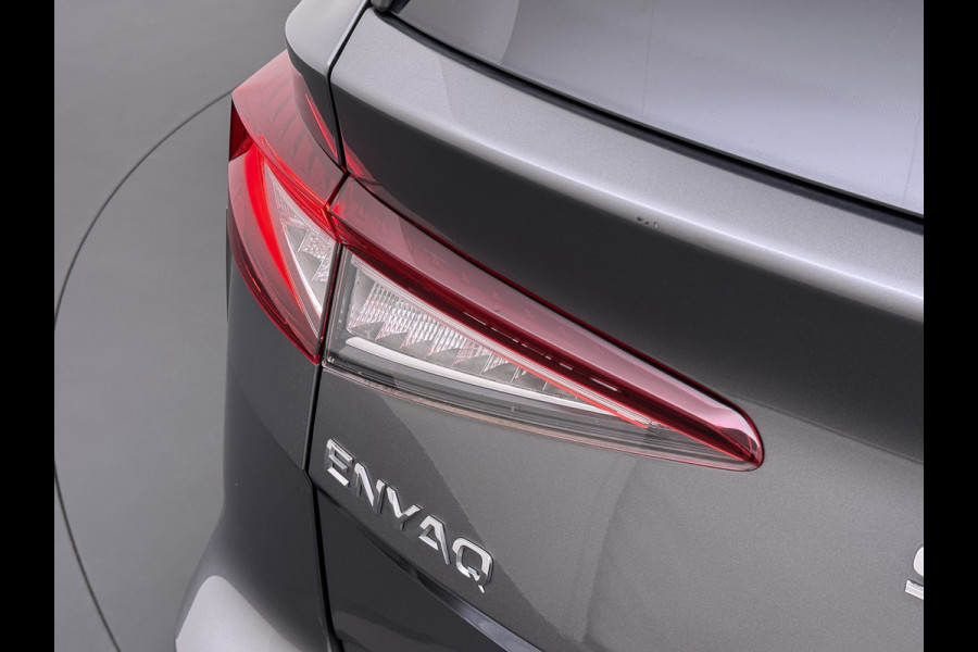 Škoda ENYAQ iV 80 SOH 96% Adap.Cruise Navi 3-Zone Ecc 360°Camera Stoel+Stuurverwarming Apple Carplay Android Auto Pdc Elek.Stoel+Memory Lmv Privacy Glas Isofix DAB P Assist Led 1e Eigenaar Dealeronderhouden Origineel Nederlandse Auto