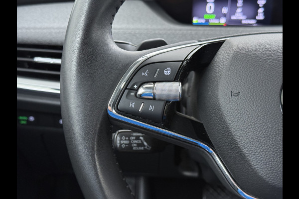 Škoda ENYAQ iV 80 SOH 96% Adap.Cruise Navi 3-Zone Ecc 360°Camera Stoel+Stuurverwarming Apple Carplay Android Auto Pdc Elek.Stoel+Memory Lmv Privacy Glas Isofix DAB P Assist Led 1e Eigenaar Dealeronderhouden Origineel Nederlandse Auto