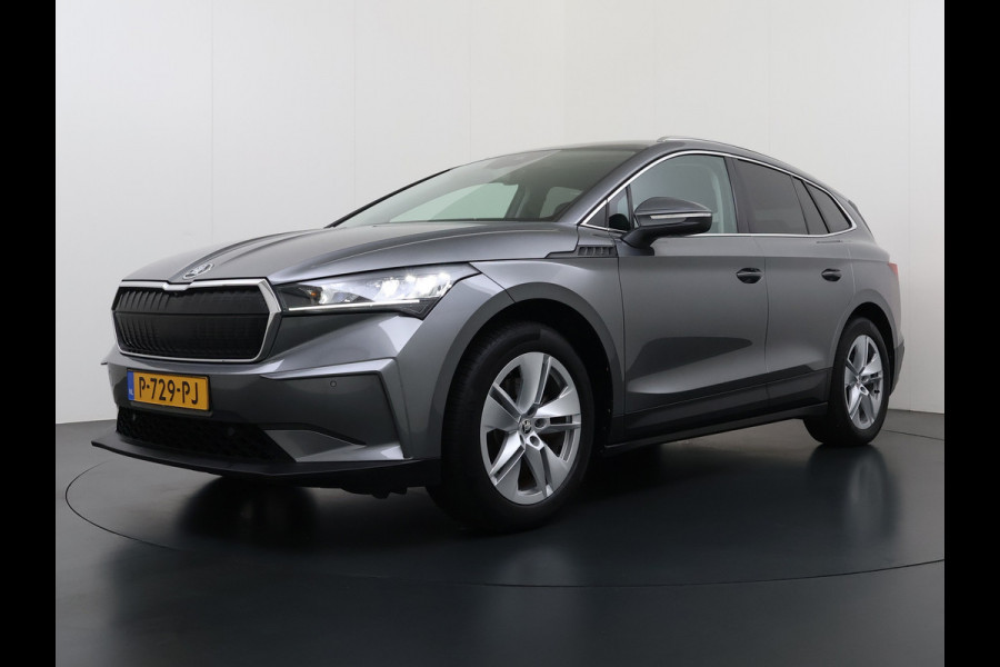 Škoda ENYAQ iV 80 SOH 96% Adap.Cruise Navi 3-Zone Ecc 360°Camera Stoel+Stuurverwarming Apple Carplay Android Auto Pdc Elek.Stoel+Memory Lmv Privacy Glas Isofix DAB P Assist Led 1e Eigenaar Dealeronderhouden Origineel Nederlandse Auto