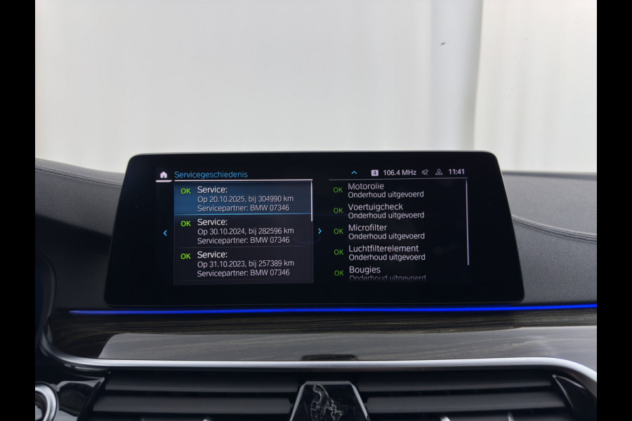 BMW 5 Serie 530e iPerformance eDrive Edition (INCL.BTW) Aut. *HEAD-UP | LUXURY-LEATHER | FULL-LED | SOFT-CLOSE | TOP-VIEW | MEMORY-PACK | DIGI-COCKPIT | NAVI-FULLMAP | HEATED-COMFORTSEATS | PRIVACY-GLASS | ECC | PDC | 18''ALU*