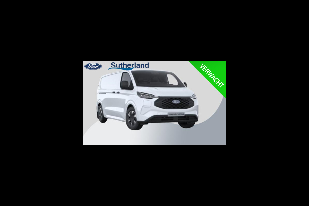 Ford E-Transit Cust. 340 L2H1 Trend 71 kWh 136pk | Bekleding zijwand en achterdeuren (volledig) | Laadvloer bescherming | 8-weg verstelbare en verwarmbare bestuurdersstoel met armsteun (i.c.m. bijrijdersbank) | Trekhaakvoorbereiding | Allweather banden | AGM accu | Laadkabel 10 | LED laadruimteverlichting (5 spots) | Vehicle Integration System