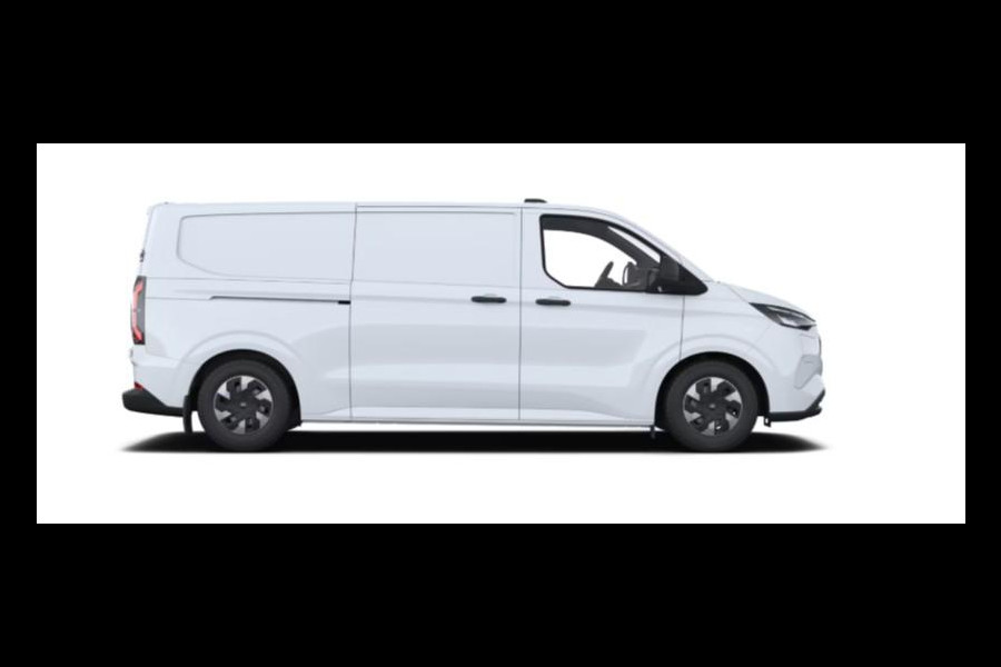 Ford E-Transit Cust. 340 L2H1 Trend 71 kWh 136pk | Bekleding zijwand en achterdeuren (volledig) | Laadvloer bescherming | 8-weg verstelbare en verwarmbare bestuurdersstoel met armsteun (i.c.m. bijrijdersbank) | Trekhaakvoorbereiding | Allweather banden | AGM accu | Laadkabel 10 | LED laadruimteverlichting (5 spots) | Vehicle Integration System