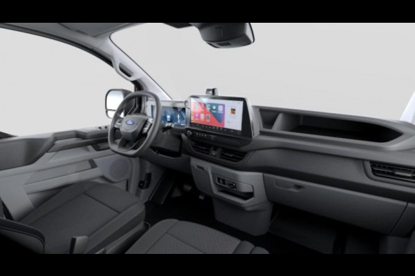 Ford E-Transit Cust. 340 L2H1 Trend 71 kWh 136pk | Bekleding zijwand en achterdeuren (volledig) | Laadvloer bescherming | 8-weg verstelbare en verwarmbare bestuurdersstoel met armsteun (i.c.m. bijrijdersbank) | Trekhaakvoorbereiding | Allweather banden | AGM accu | Laadkabel 10 | LED laadruimteverlichting (5 spots) | Vehicle Integration System