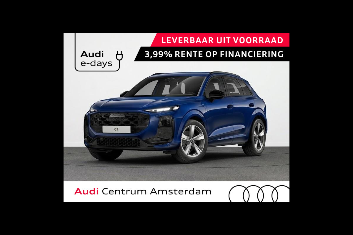 Audi Q3 S edition e-hybrid 272 pk | Optiekpakket zwart-glanzend | Funktioneel pakket 2 |