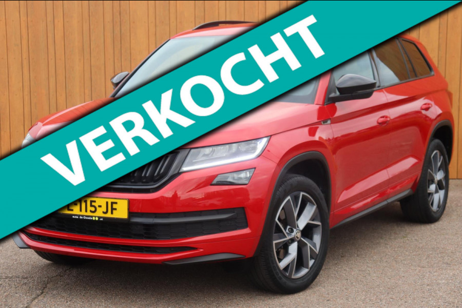 Škoda Kodiaq 1.5 TSI Sportline Business org.NL el.trekhaak camera stuur+stoelverw