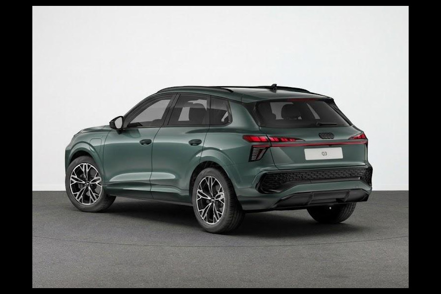 Audi Q3 S edition e-hybrid 272 pk | Techniekpakket plus | Panorama-glasdak | Optiekpakket zwart-glanzend | Sportstoelen zwart leder |