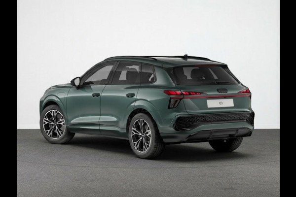 Audi Q3 S edition e-hybrid 272 pk | Techniekpakket plus | Panorama-glasdak | Optiekpakket zwart-glanzend | Sportstoelen zwart leder |