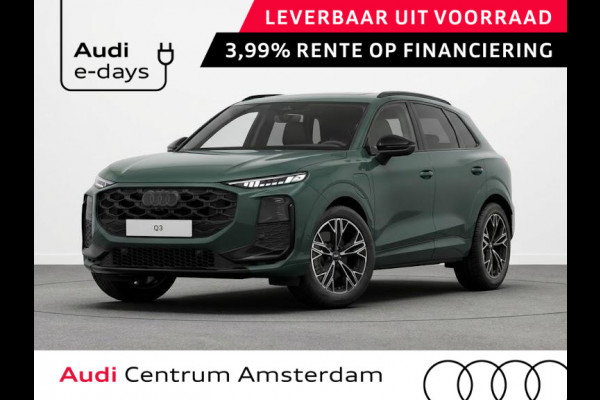 Audi Q3 S edition e-hybrid 272 pk | Techniekpakket plus | Panorama-glasdak | Optiekpakket zwart-glanzend | Sportstoelen zwart leder |