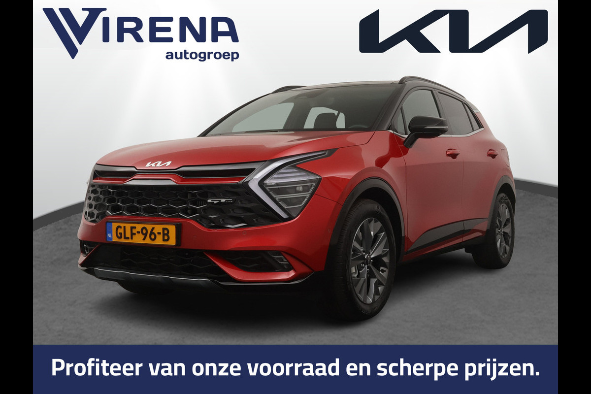 Kia Sportage 1.6 T-GDi Hybrid GT-PlusLine - Navigatie - Adaptief Cruise Control - Stoel/Stuurverwarming - Lichtmetalen Velgen - Fabrieksgarantie Tot 2031