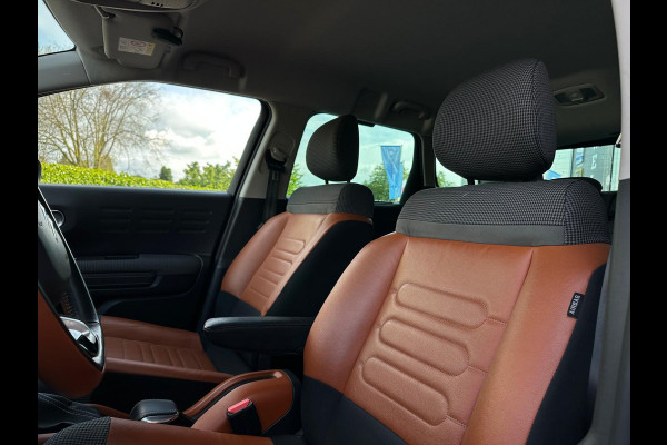 Citroën C3 Aircross 1.2 S&S Shine Automaat, Camera, CarPlay, Cruise, Trekhaak, Head-Up, PDC