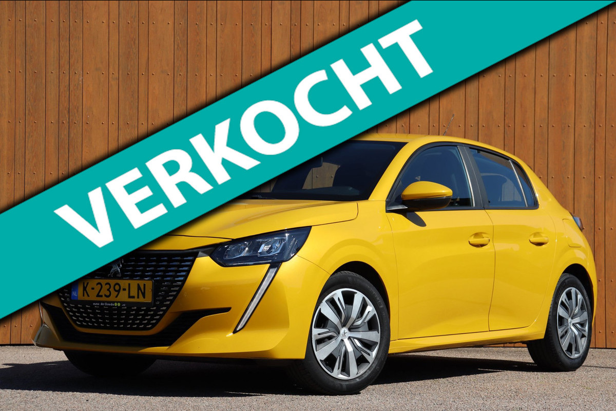Peugeot 208 1.2 PureTech Active org.NL Carplay Lane assist