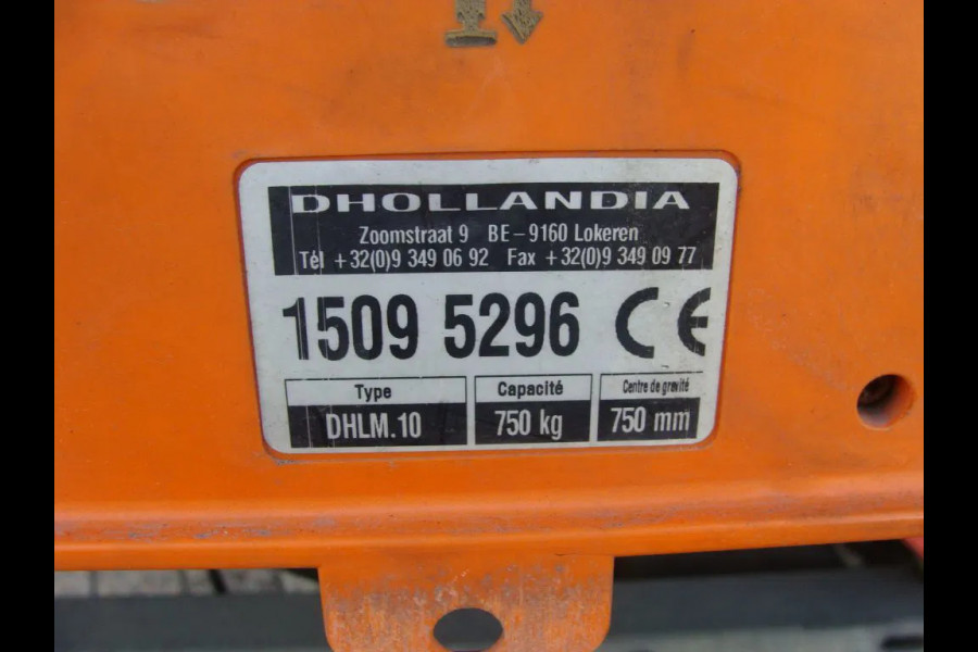 Renault Master 145.35 - VPK-05-V - OPBOUW & LAADKLEP - EURO 6