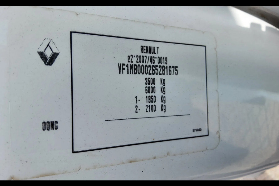 Renault Master 130.35 VFL-34-Z - LAADBAK - LAADKLEP - EURO 6