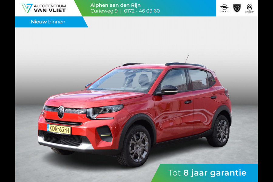 Citroën ë-C3 Plus 113pk Comfort Range 44 kWh | NAVI | PARKEERSENSOREN MET CAMERA | AIRCO | CRUISE CONTROL |