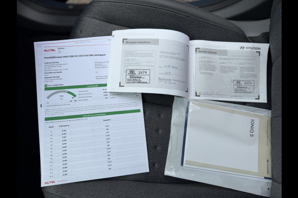 Hyundai IONIQ 5 Connect 77.4 kWh SOH 99%| WARMTEPOMP| HYUNDAI GARANTIE T/M 07-2028| ACHTERBANK VERWARMD| AFNEEMBARE TREKHAAK| ELEK. STOELEN| ADAPTIVE CRUISE CONTROL| DEALER ONDERHOUDEN| STOEL + STUURVERWARMING