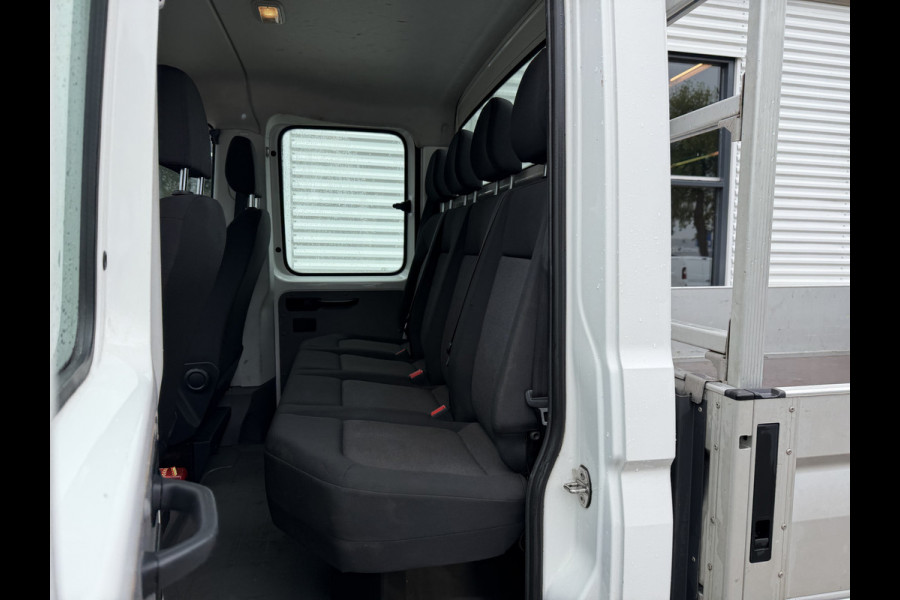 Volkswagen Crafter 35 2.0 TDI 177pk L3 EL DC 6 persoons Comfortline / RWD achterwielaandrijving / euro 6 / lease vanaf € / trekhaak 3500kg / camera / bpm vrij / vaste prijs rijklaar € 23.950 ex btw