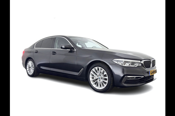 BMW 5 Serie 530e iPerformance eDrive Edition (INCL.BTW) Aut. *HEAD-UP | LUXURY-LEATHER | FULL-LED | SOFT-CLOSE | TOP-VIEW | MEMORY-PACK | DIGI-COCKPIT | NAVI-FULLMAP | HEATED-COMFORTSEATS | PRIVACY-GLASS | ECC | PDC | 18''ALU*