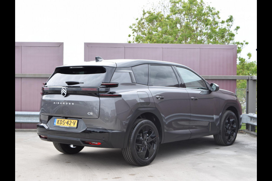 Citroën C5 Aircross 1.2 Hybrid 145 Plus | Pack Techno | Two tone / zwart dak | 19" L.M.V. | PARKEERSENSOREN MET CAMERA | ELEKTRISCHE ACHTERKLEP |