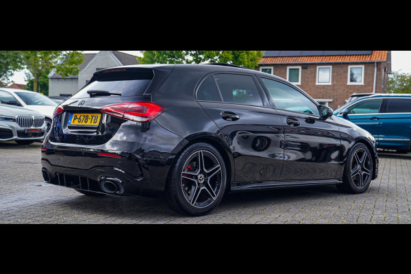 Mercedes-Benz A-Klasse 200 AMG / A35 Look | Panorama | Luxe Leder | Stoelverwarming | Sfeerverlichting | 360 cam | Cruise control