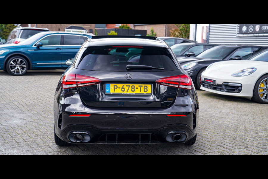 Mercedes-Benz A-Klasse 200 AMG / A35 Look | Panorama | Luxe Leder | Stoelverwarming | Sfeerverlichting | 360 cam | Cruise control
