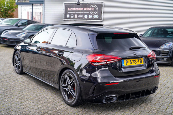 Mercedes-Benz A-Klasse 200 AMG / A35 Look | Panorama | Luxe Leder | Stoelverwarming | Sfeerverlichting | 360 cam | Cruise control