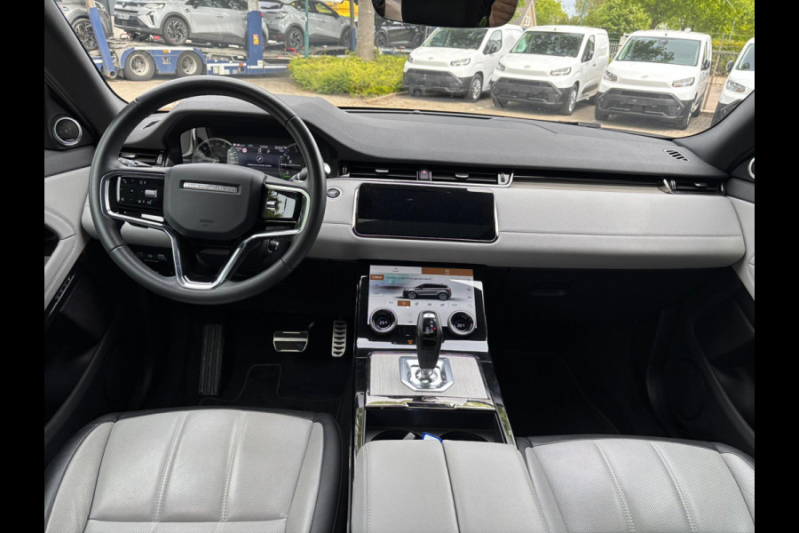 Land Rover Range Rover Evoque 1.5 P300e AWD R-Dynamic SE Panoramadak Lederen bekleding R Dynamic Exterior + Black Pack 20” lichtmetalen velgen